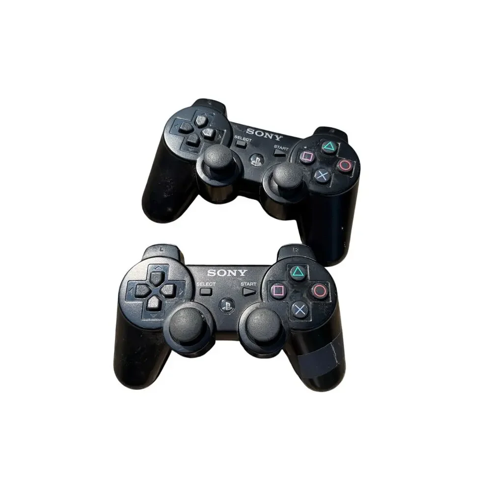 2x Sony Wireless Controller CECHZC1U Black - Untested